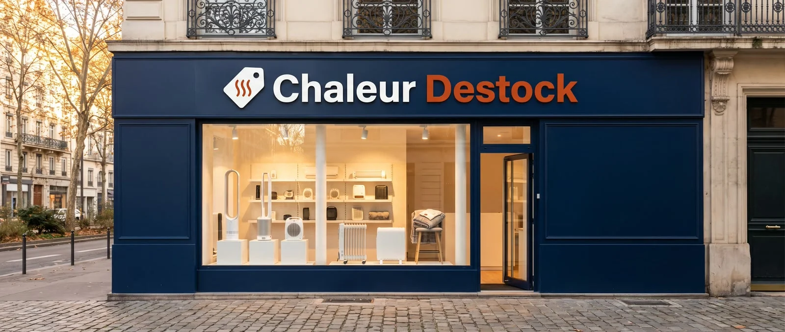 La boutique Chaleur Destock à Lyon