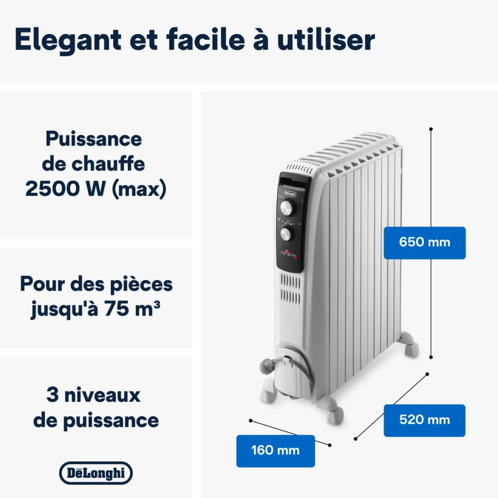De’Longhi Dragon TRD04 1025, vue 3