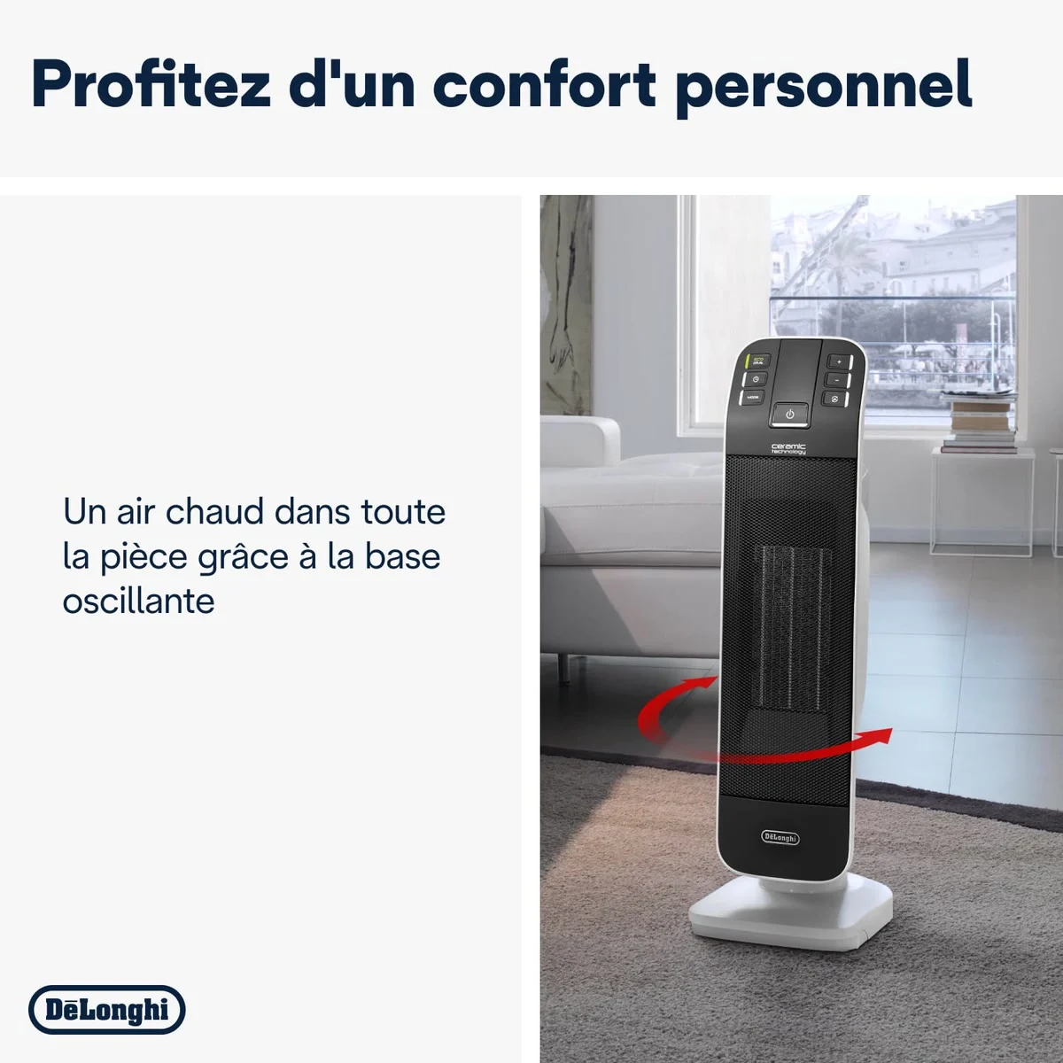 De’Longhi HFX65V20, vue 4