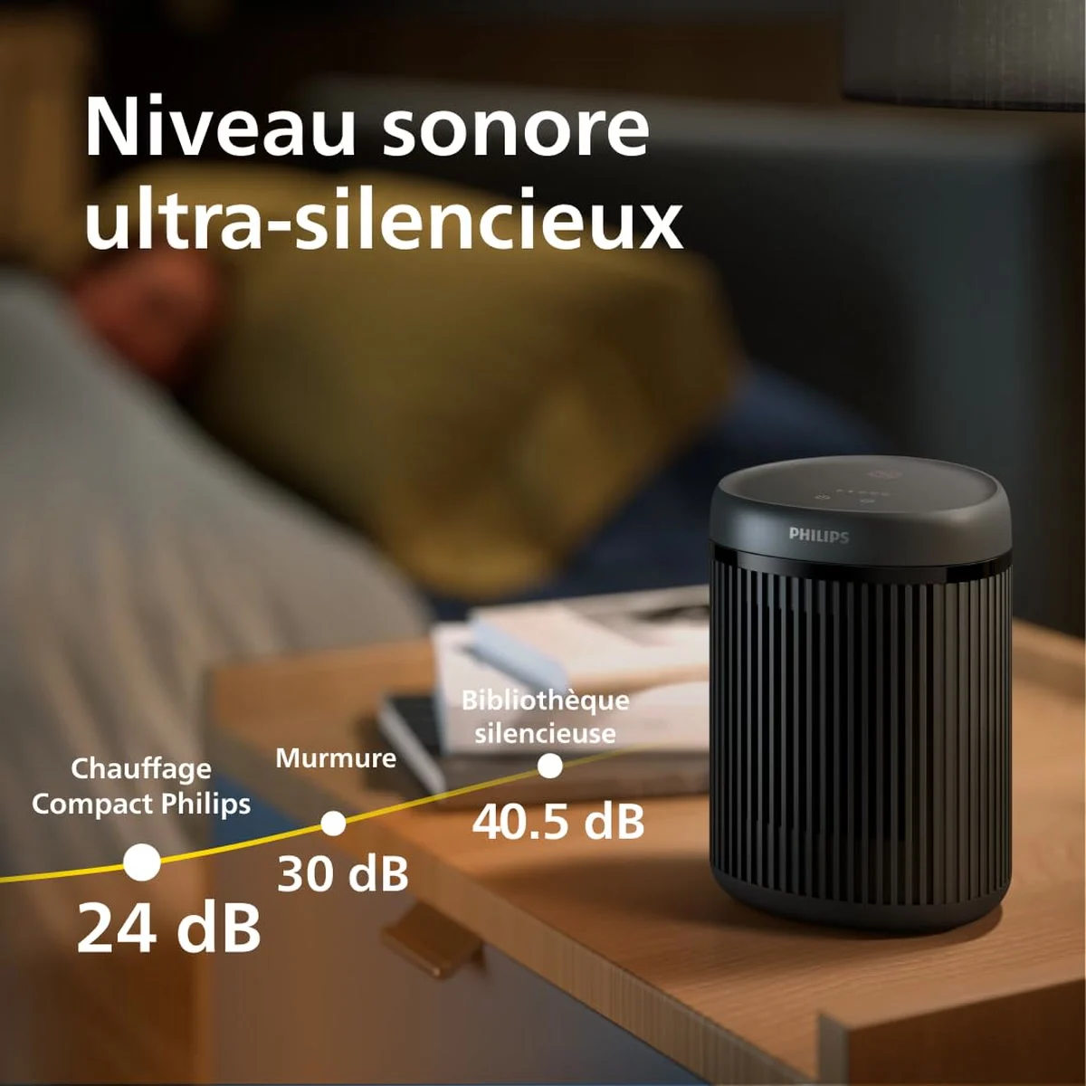 Philips Chauffage série 2000 CX2120/01, vue 3
