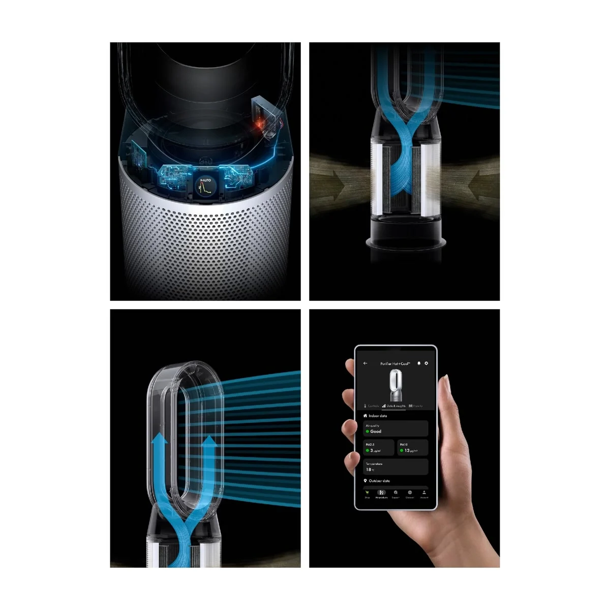 Dyson Purifier Hot+Cool HP1, vue 6