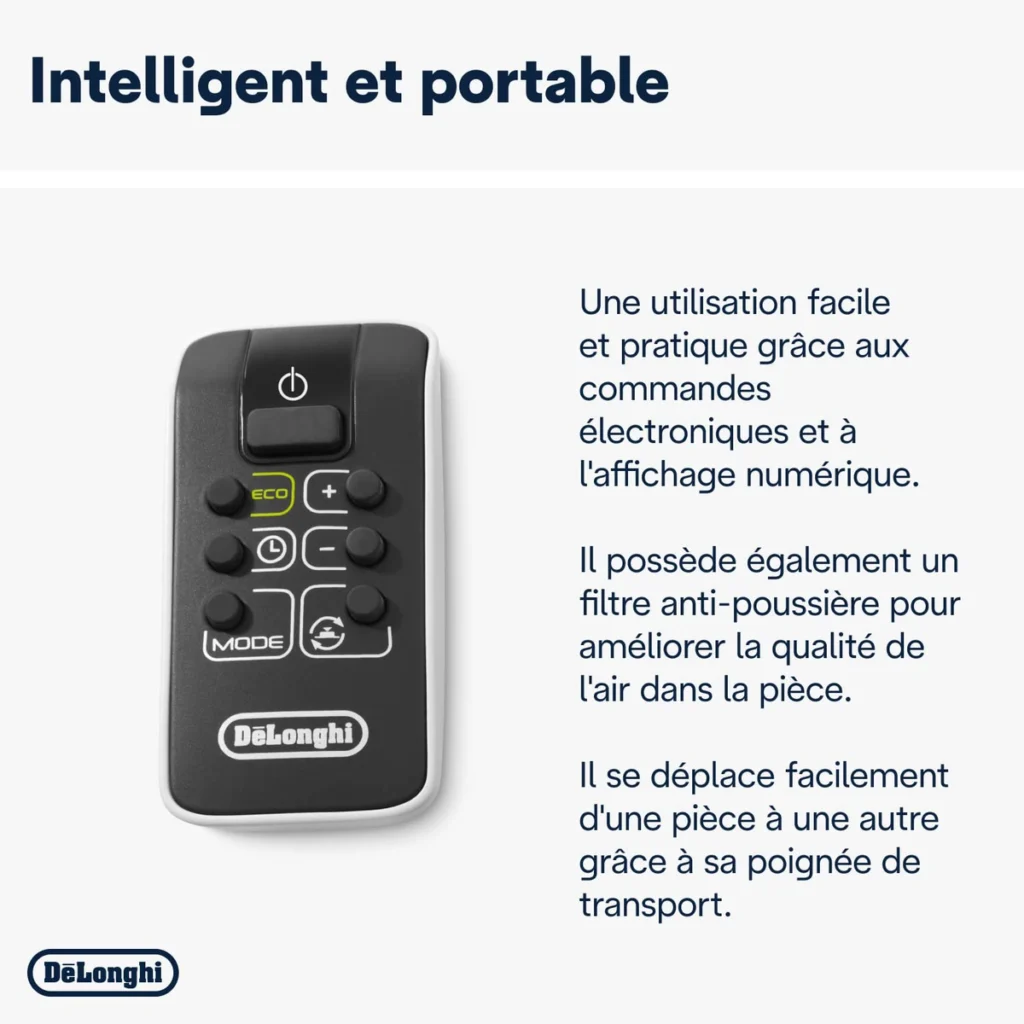 De’Longhi HFX65V20, vue 5
